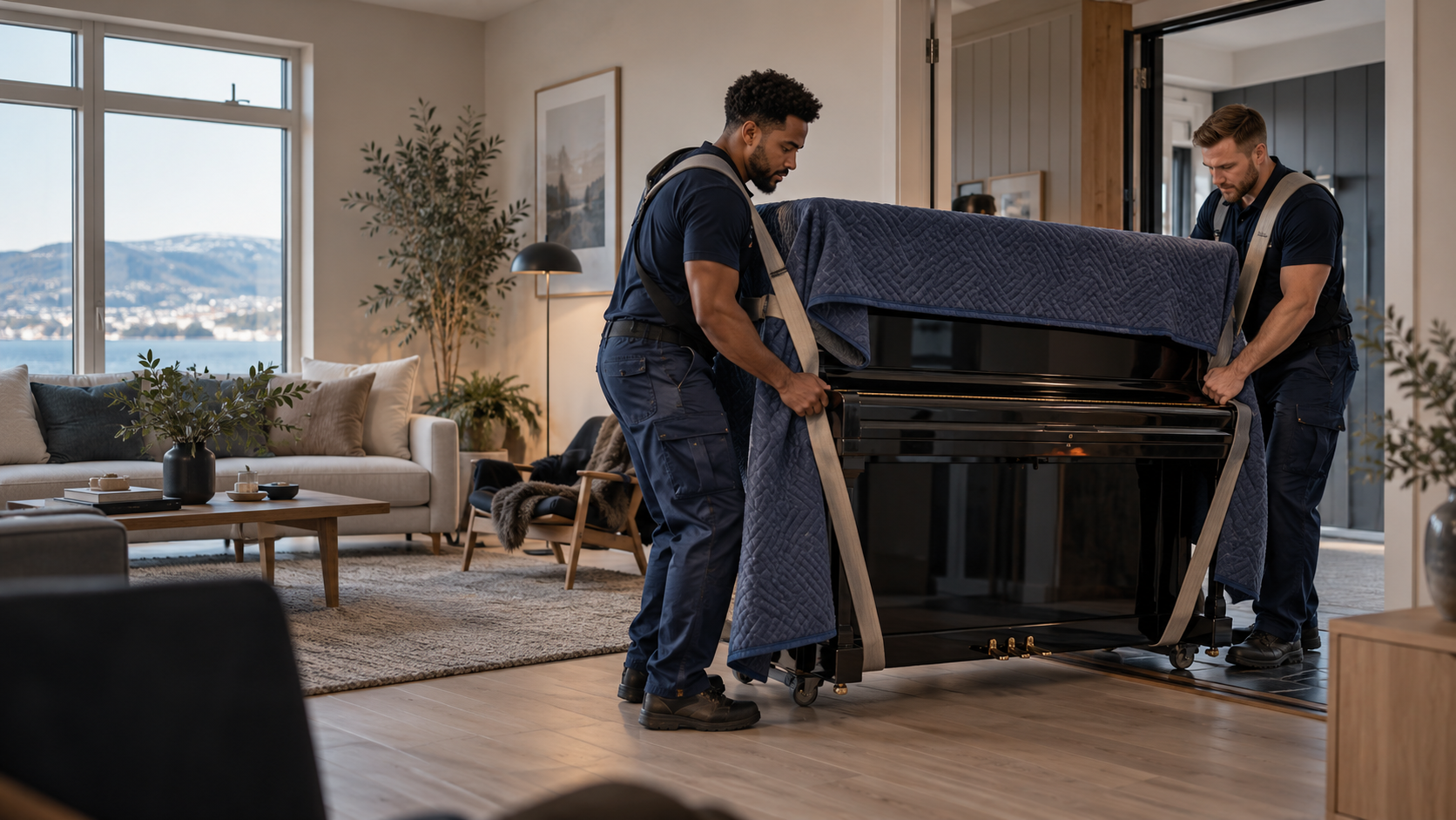 Pianoflytting – Flyttom i Stavanger
